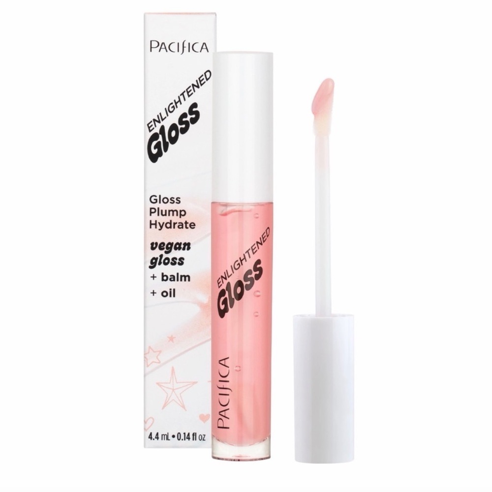 3/$15 🌸 Pacifica Enlightened Gloss in Jasmine Kiss